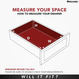 Rev-A-Shelf Extra Large White Polymer Utility Tray