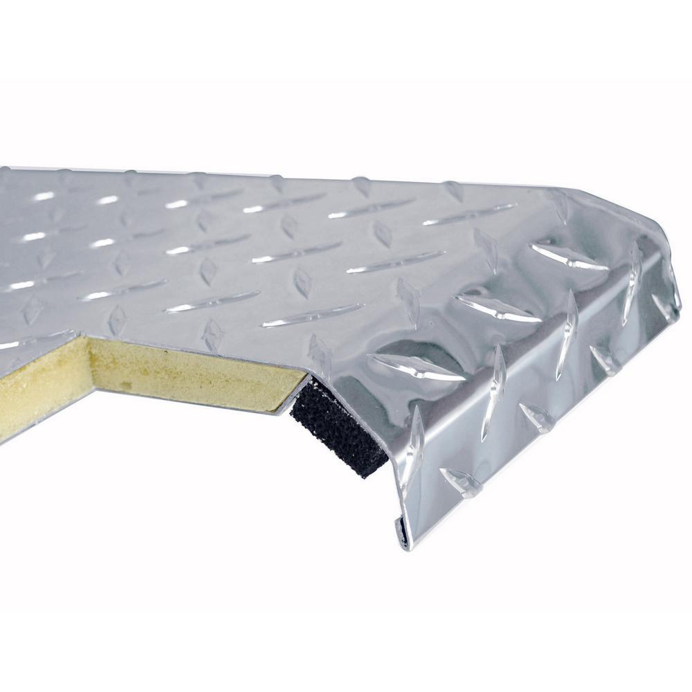 Delta 70 Diamond Plate Aluminum Full Size Crossbed Truck Tool Box - Super Arbor