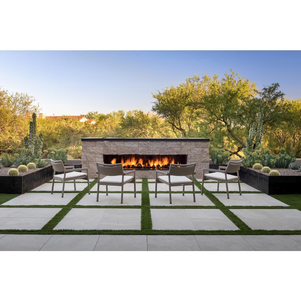 Isabela Ivory 24 in. x 24 in. Matte Porcelain Paver Tile (14 pieces / 56 sq. ft. / pallet) - Super Arbor