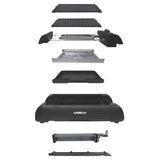 2-in-1 149 sq. in. Black Smokeless Indoor Grill with Interchangeable Plates