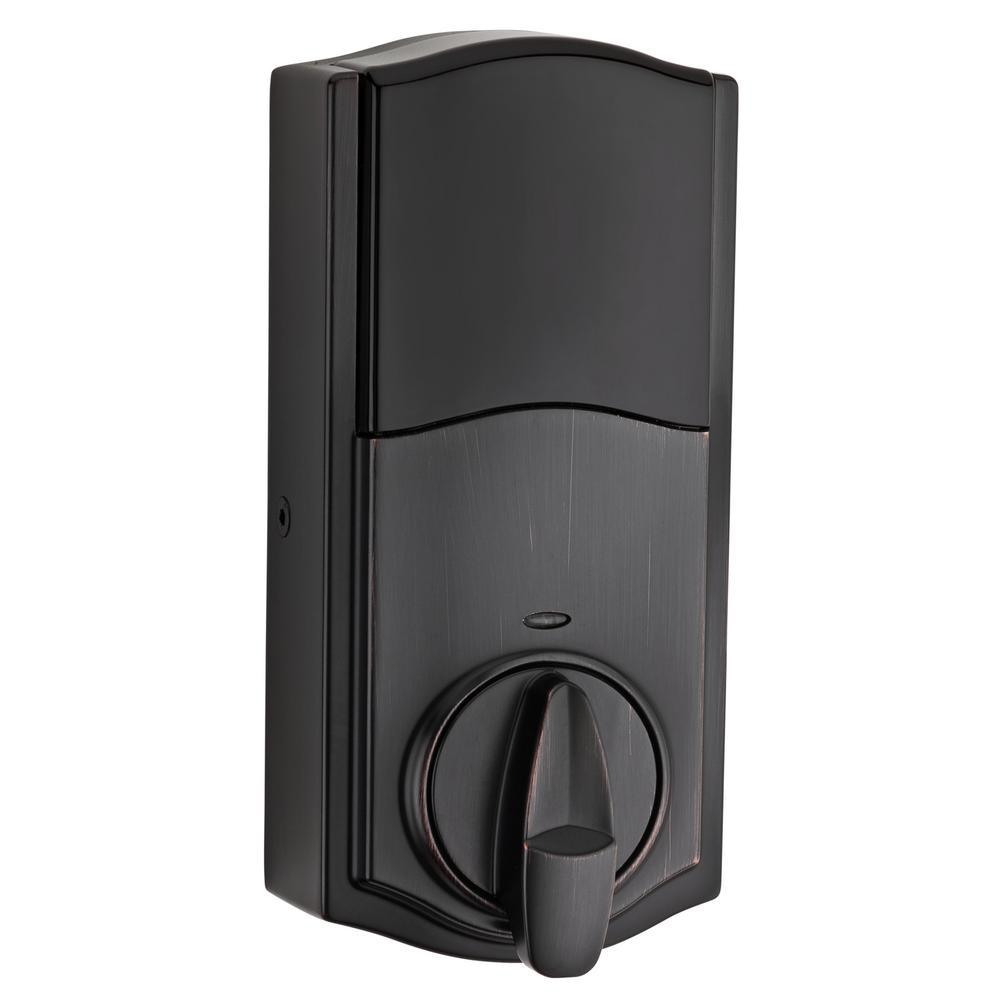 Z-Wave SmartCode 916 Touchscreen Venetian Bronze Single Cylinder Electronic Deadbolt Featuring SmartKey Security - Super Arbor