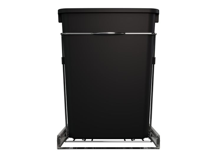 Rev-A-Shelf 35-Quart Plastic Soft Close Pull Out Trash Can