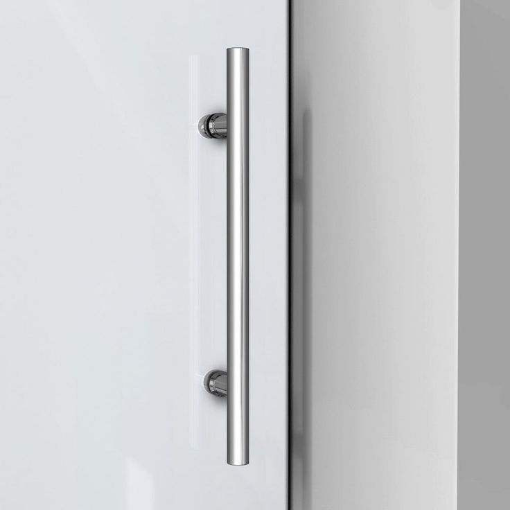 Enigma-XO 55-59 in. W x 62 in. H Fully Frameless Sliding Tub Door in Polished Stainless Steel