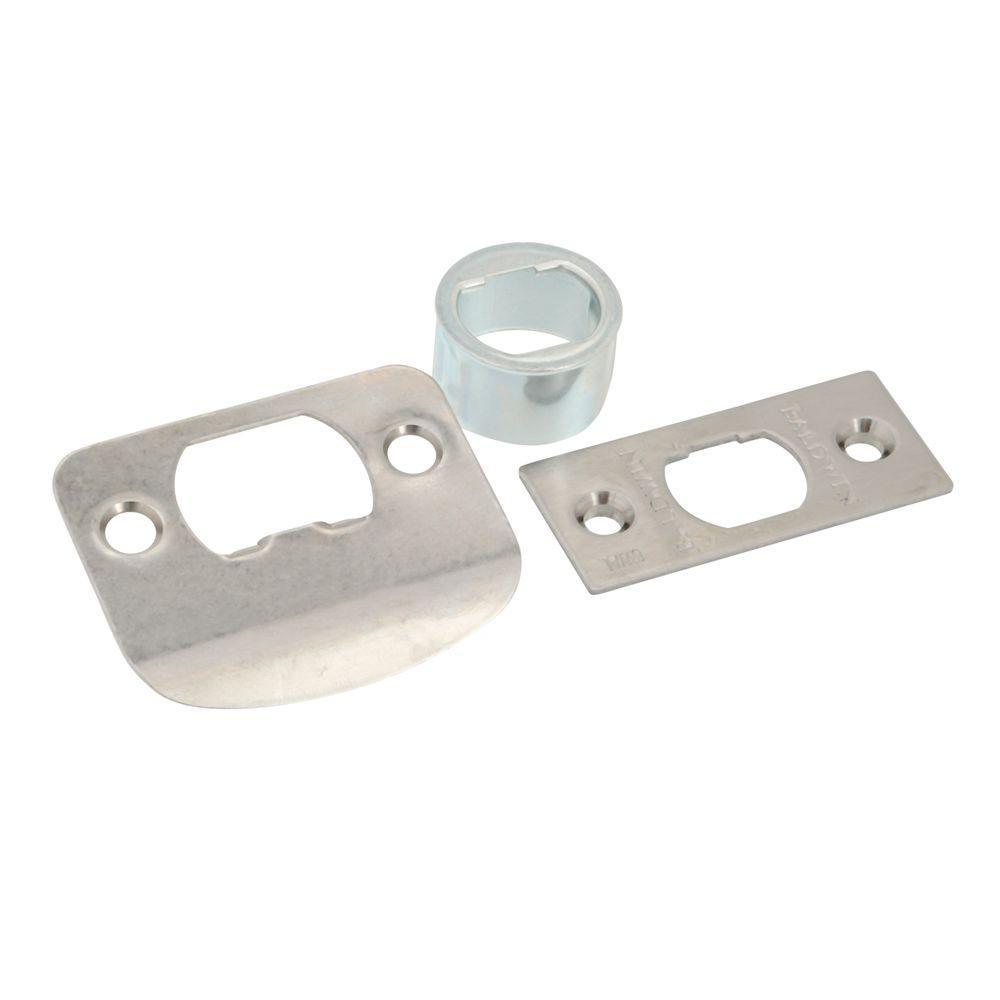 Prestige Carnaby Satin Nickel Hall/Closet Door Knob (4-Pack) - Super Arbor
