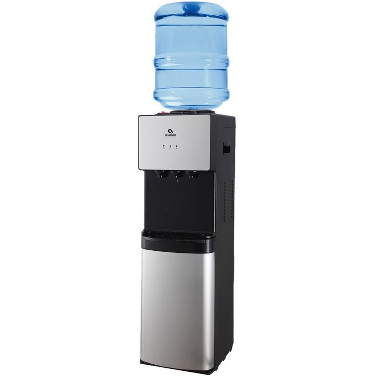 Top Loading Water Cooler Dispenser in Stainless Steel