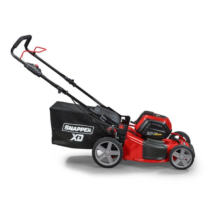 Snapper XD 82-Volt MAX Cordless Electric 19 in. Lawn Mower Kit with (2) 2.0 Batteries and (1) Rapid Charger