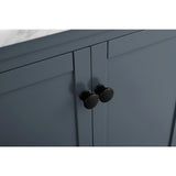 Merryfield 48 in. W x 21-1/2 in. D Bathroom Vanity Cabinet Only in Dark Blue-Gray - Super Arbor