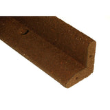 EcoBorder 4 ft. Brown Rubber Landscape Edging (Single) - Super Arbor