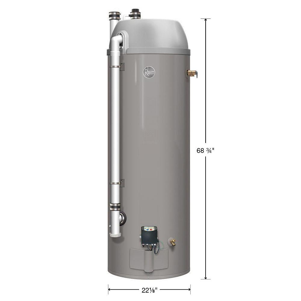 Performance 48 Gal. Tall 6 Year 40,000 BTU Natural Gas Power Direct Vent Tank Water Heater - Super Arbor