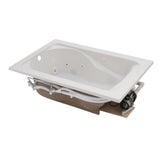 Cadet 60 in. x 42 in. Reversible Whirlpool Tub in White - Super Arbor