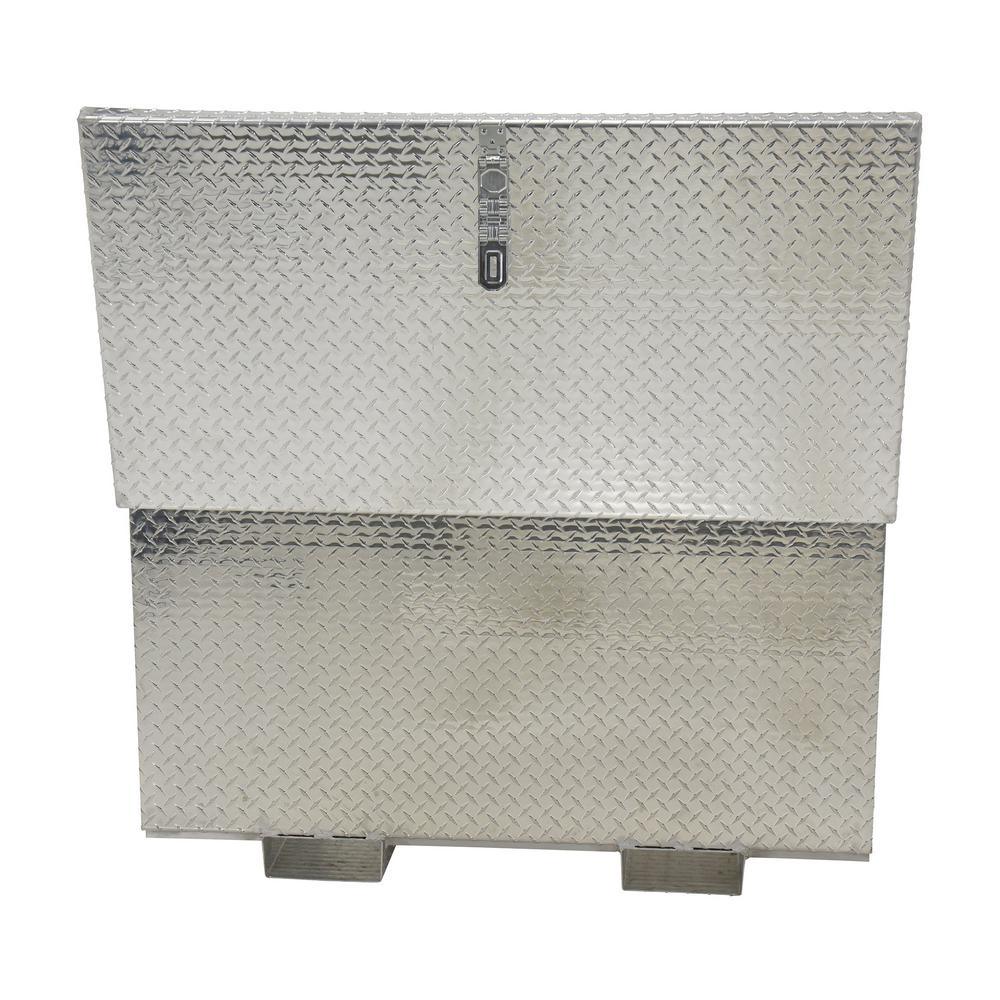 24 in. x 48 in. Aluminum Portable Tool Box with Fork Pockets - Super Arbor