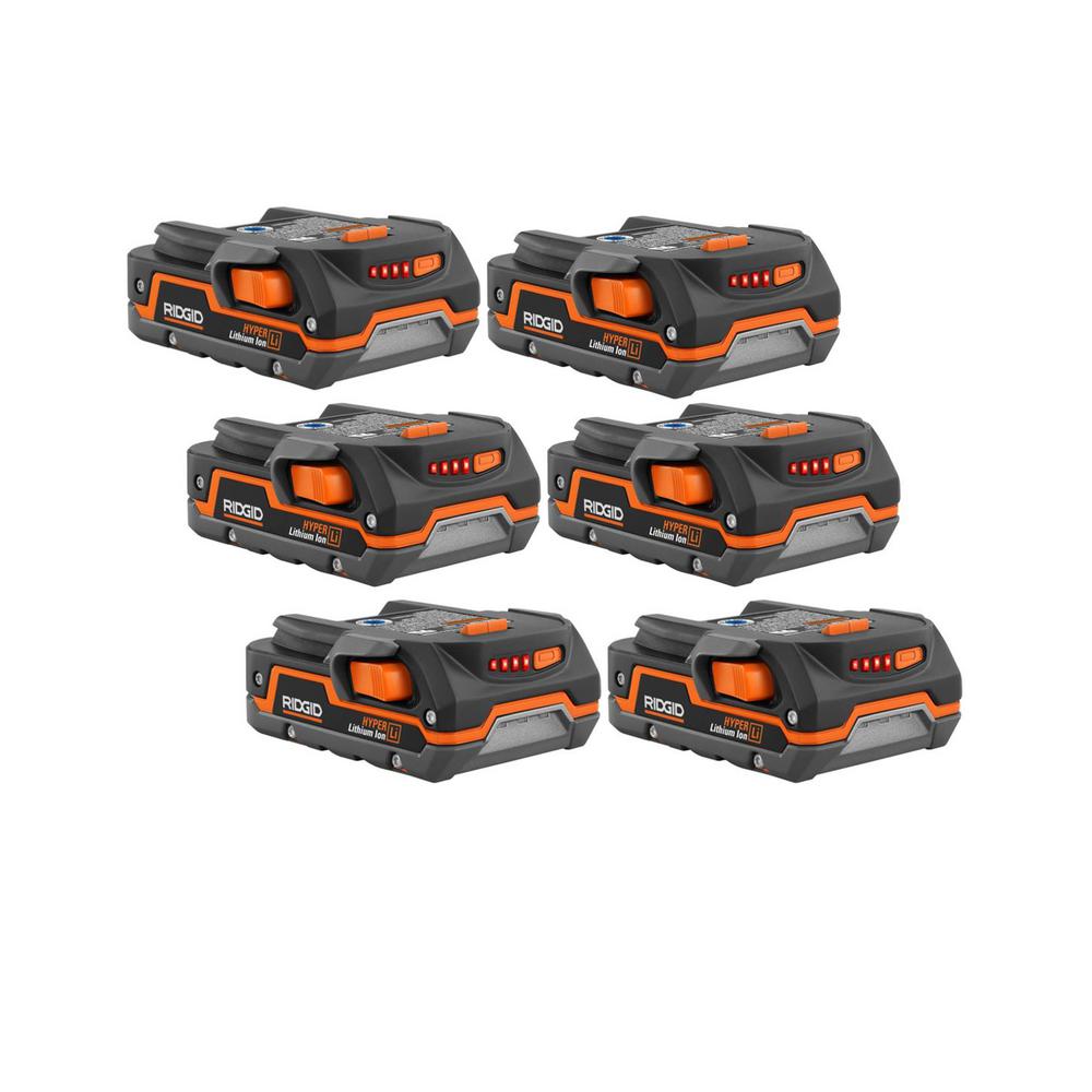 18-Volt 1.5 Ah Compact Lithium-Ion Battery (6-Pack) - Super Arbor