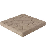 16 in. x 16 in. x 1.75 in. Yukon Square Concrete Step Stone - Super Arbor