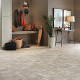 Style Selections (Sample) Sample Wexford Slate Waterproof Stone Look Glue Down Sheet Vinyl