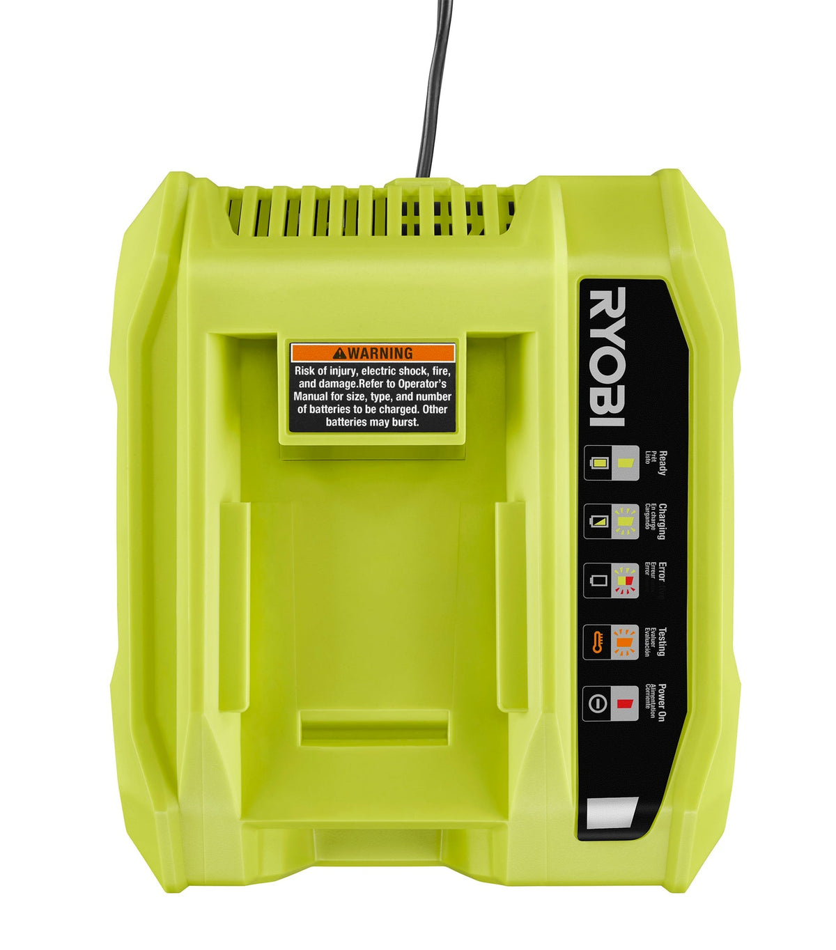 RYOBI 40-Volt Lithium-Ion Rapid Charger