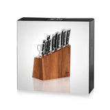 S Series 12-Piece German Steel Forged Knife Block Set