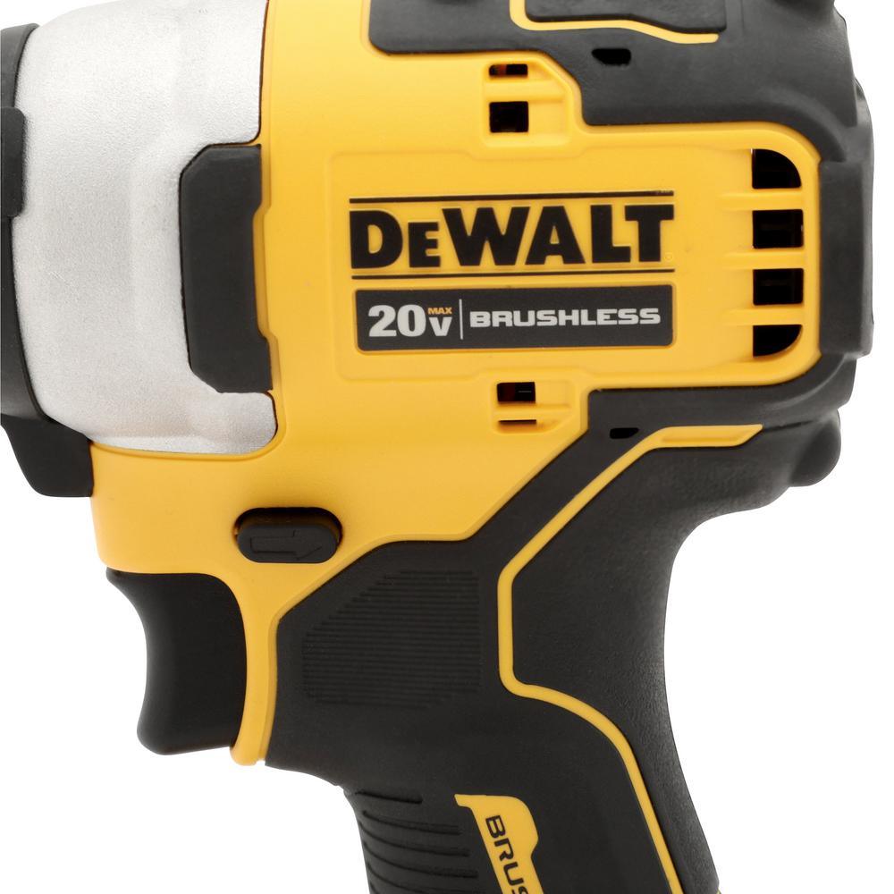 ATOMIC 20-Volt MAX Cordless Brushless Compact Drill/Impact Combo Kit (2-Tool) with ATOMIC Compact Reciprocating Saw - Super Arbor