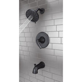 Ladera Single-Handle 3-Spray Tub and Shower Faucet in Matte Black (Valve Included) - Super Arbor