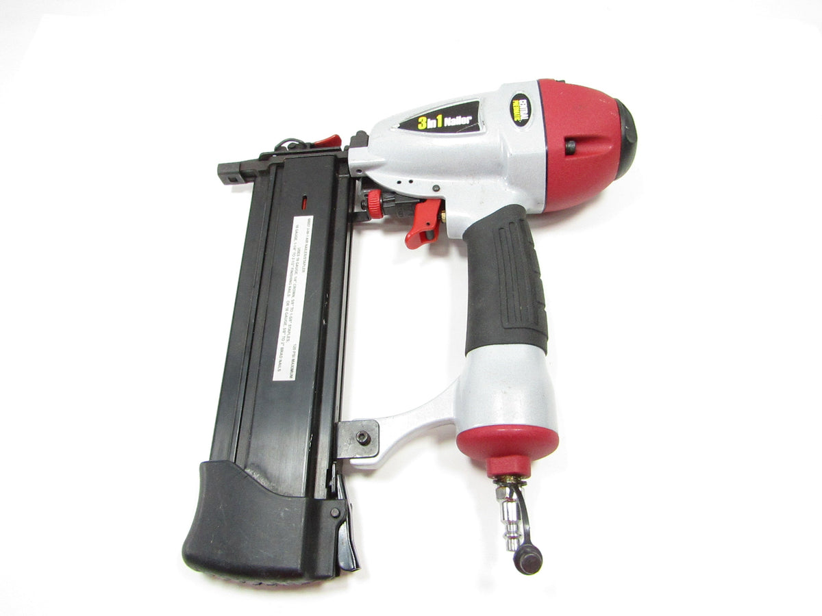 Central Pneumatic 16/18 Gauge 3-in-1 Air Nailer/Stapler (Model 68057)