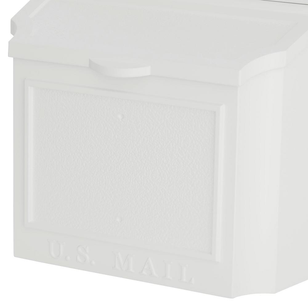 Black Wall Mailbox - Super Arbor