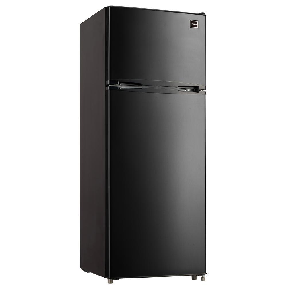 RCA 7.5 cu. ft. Mini Fridge with Stainless Look - Super Arbor