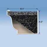 Original 4 ft. Foam Filter Plastic Gutter Guard for 4 in. K-Style (48-Pack)