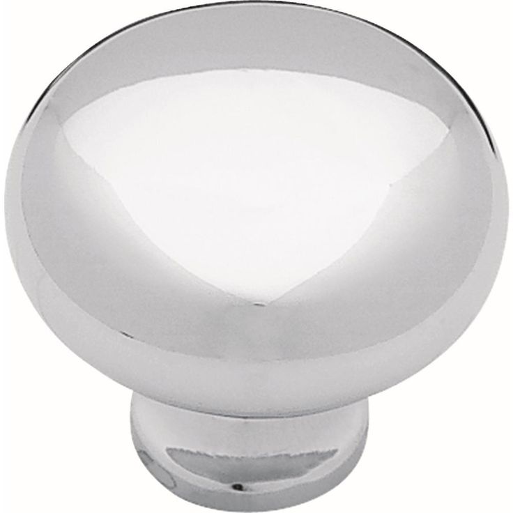 Logan 1-1/4 in. (32mm) Chrome Round Cabinet Knob