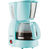 4-Cup Blue Coffee Maker