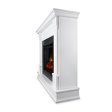 Silverton 48 in. Electric Fireplace in White - Super Arbor