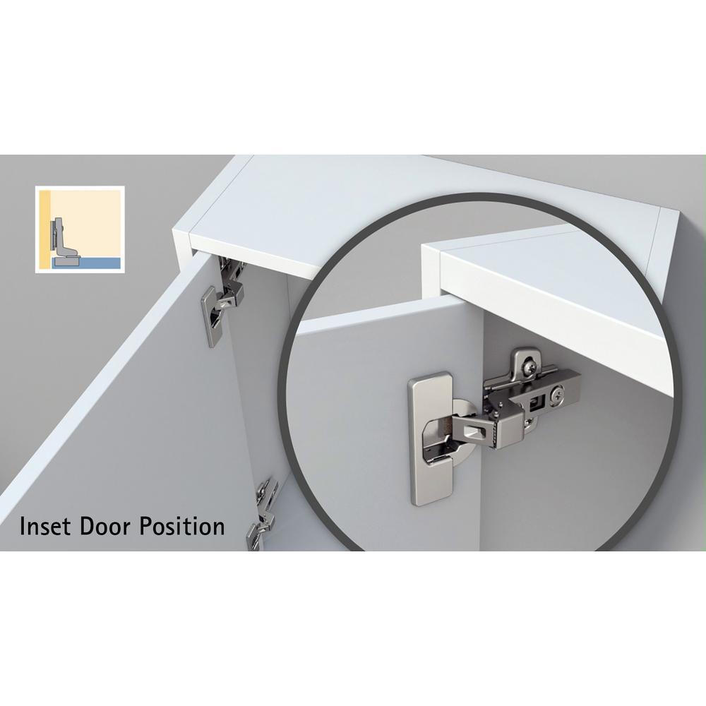 Soft Close Frameless Inset 110¬∞ Hinge Set (2-Pack) - Super Arbor