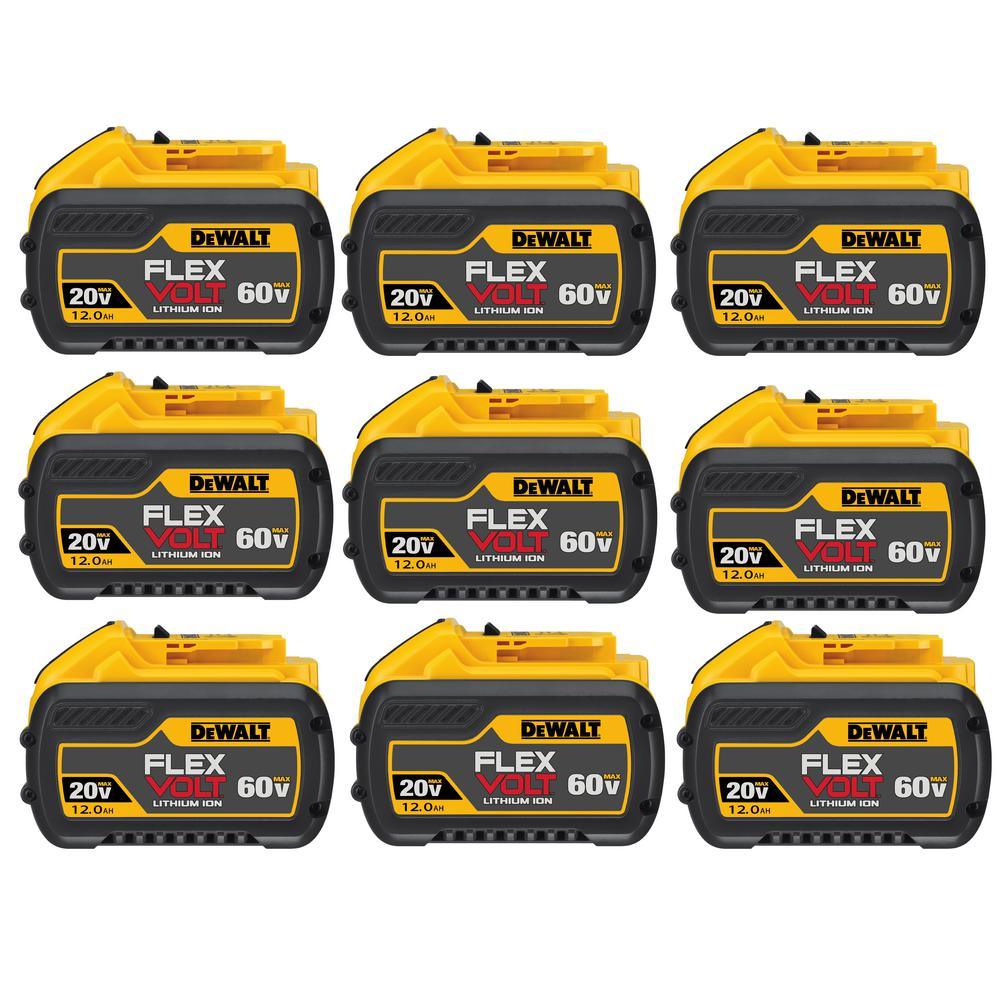 FLEXVOLT 20-Volt/60-Volt MAX Lithium-Ion 6.0Ah Battery Pack (6-Pack) - Super Arbor