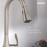 Arbor Touchless Single-Handle Pull-Down Sprayer Kitchen Faucet with MotionSense Wave in Spot Resist Stainless
