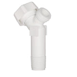 2 1/4 in. Shank Poly Water Heater Drain Valve with Handgrip Handle - Super Arbor