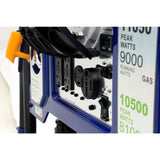 Ford 11,050/9,000-Watt Dual Fuel Gasoline/Propane Powered Electric/Recoil Start Portable Generator 457 cc CARB Compliant