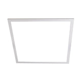 2 ft. x 2 ft. 28-Watt Powder Coated Flat Panel Integrated LED Troffer (4000K) - Super Arbor