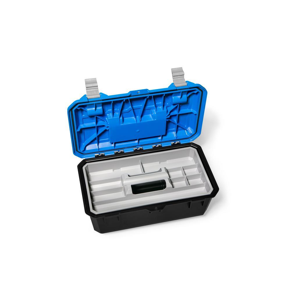 DECKED Crossbox 17 in. Drawer Tool Box in Blue and Black - Super Arbor
