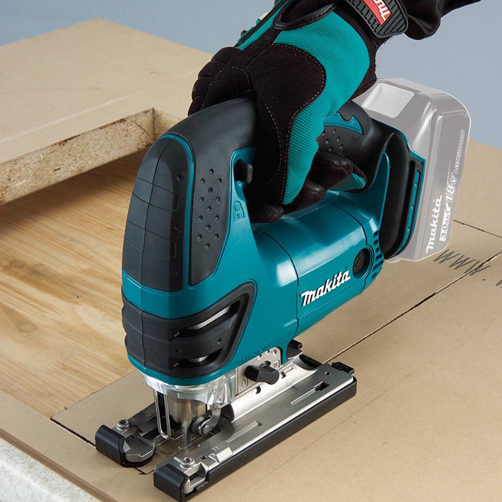 Makita 18V X2 LXT (36V) Brushless 6-1/2 in. Plunge Circular Saw Kit, 5.0Ah Batteries + Bonus 18V LXT Cordless Jigsaw