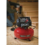 6 Gal. 150 PSI Portable Electric Air Compressor with 16-Gauge, 18-Gauge and 23-Gauge Nailer Combo Kit (3-Tool) - Super Arbor