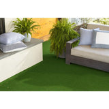 TrafficMaster Toulon 12 ft. Wide x Cut to Length Indoor/Outdoor Meadow Artificial Grass
