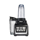 Nutri Auto-iQ 72 oz. 5-Speed Black Blender with Travel Cups