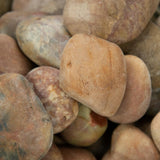 Red Polished 0.5 cu. ft . 1 to 2 in. Pebbles. 40 lb. Bag (55 bags / pallet) - Super Arbor