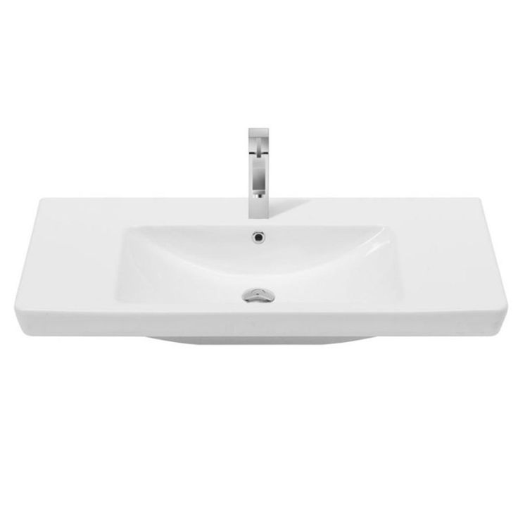Nameeks Porto Wall Mounted Bathroom Sink in White