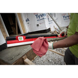 48 in. Concrete Screed Level w/ 150 ft. Extra Bold Large Capacity Chalk Reel - Super Arbor