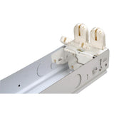 8 ft. Fluorescent White Strip Light Fixture with 2 T8 Light Sockets - Super Arbor