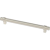 Essentials 3-3/4 in. (96mm) Center-to-Center Wrapped Matte Black Bar Pull (24-Pack) - Super Arbor