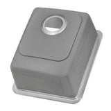 15 in. Single Bowl Undermount Stainless Steel Bar Prep Kitchen Sink