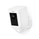Spotlight Cam Battery Wireless Outdoor Bullet Surveillance Camera, White (3-pack) - Super Arbor