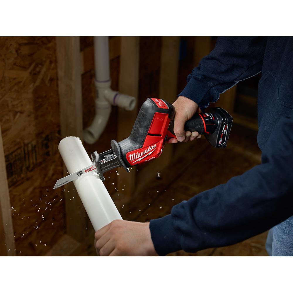 M12 12-Volt Lithium-Ion Cordless PROPEX Expansion Tool Kit with M12 FUEL HACKZALL Reciprocating Saw - Super Arbor