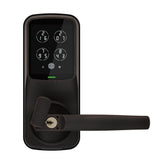Secure Smart Touchscreen Keypad Door Latch Lock with Bluetooth, Venetian Bronze - Super Arbor