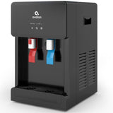 Countertop Self Cleaning Touchless Bottle less Water Cooler Dispenser, Hot/Cold Water, NSF/UL/Energy Star, Black